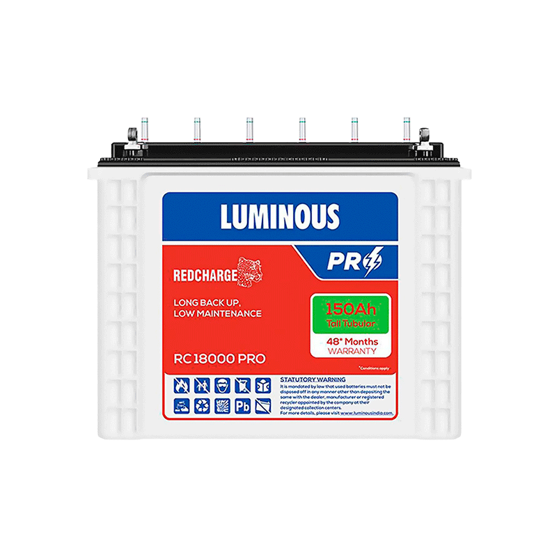 Tubular batteries — product photo